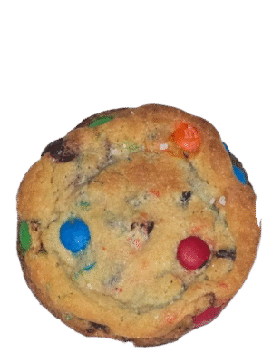 Galleta de Chispas con m&m